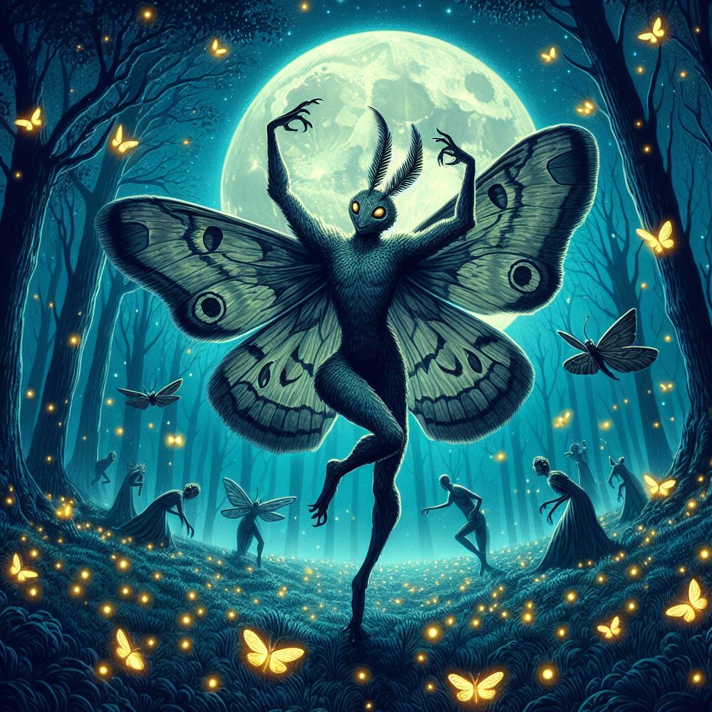 Mothman Art Print